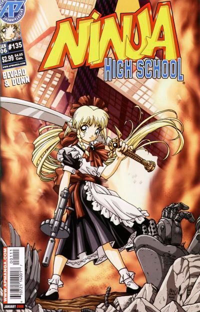 Ninja High School #135 Comic