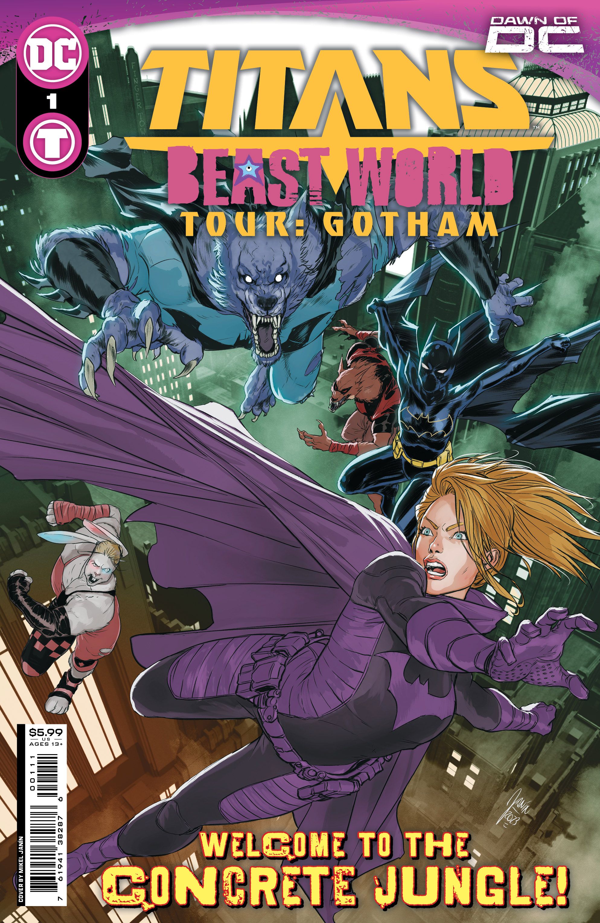 Titans: Beast World Tour - Gotham Comic