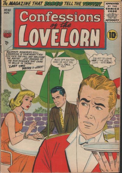 Confessions Of The Lovelorn #65 Comic