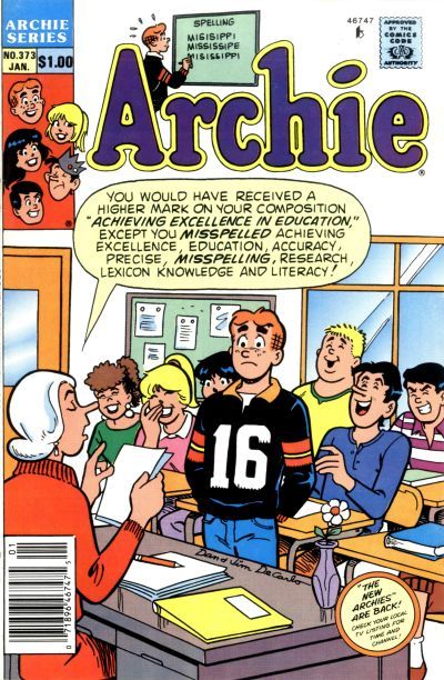 Archie #373 Comic