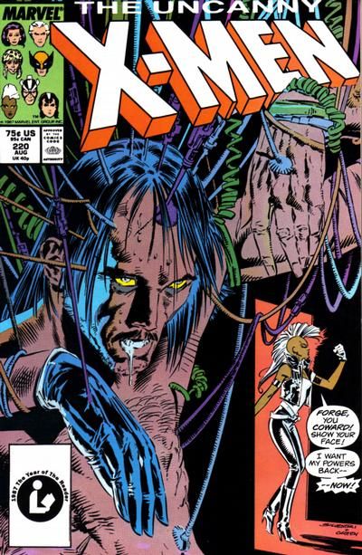 Uncanny X-Men #220 Comic