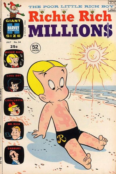 Richie Rich Millions #54 Comic