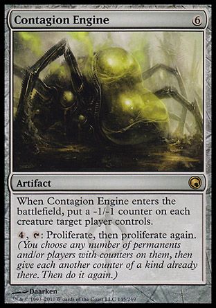 Contagion Engine (Scars of Mirrodin) Trading Card