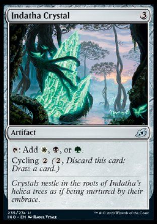 Indatha Crystal (Ikoria Lair of Behemoths) Trading Card