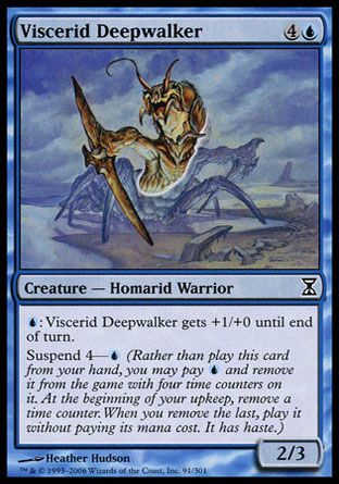 Viscerid Deepwalker (Time Spiral) Trading Card