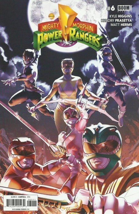 Mighty Morphin Power Rangers #6 Comic