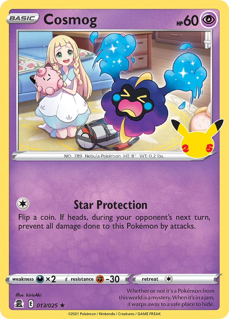 Cosmog (13/25) - Celebrations Pokémon Card