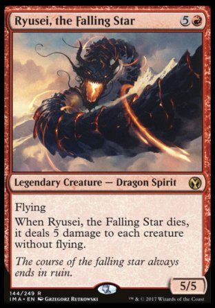 Ryusei, the Falling Star (Iconic Masters) Trading Card