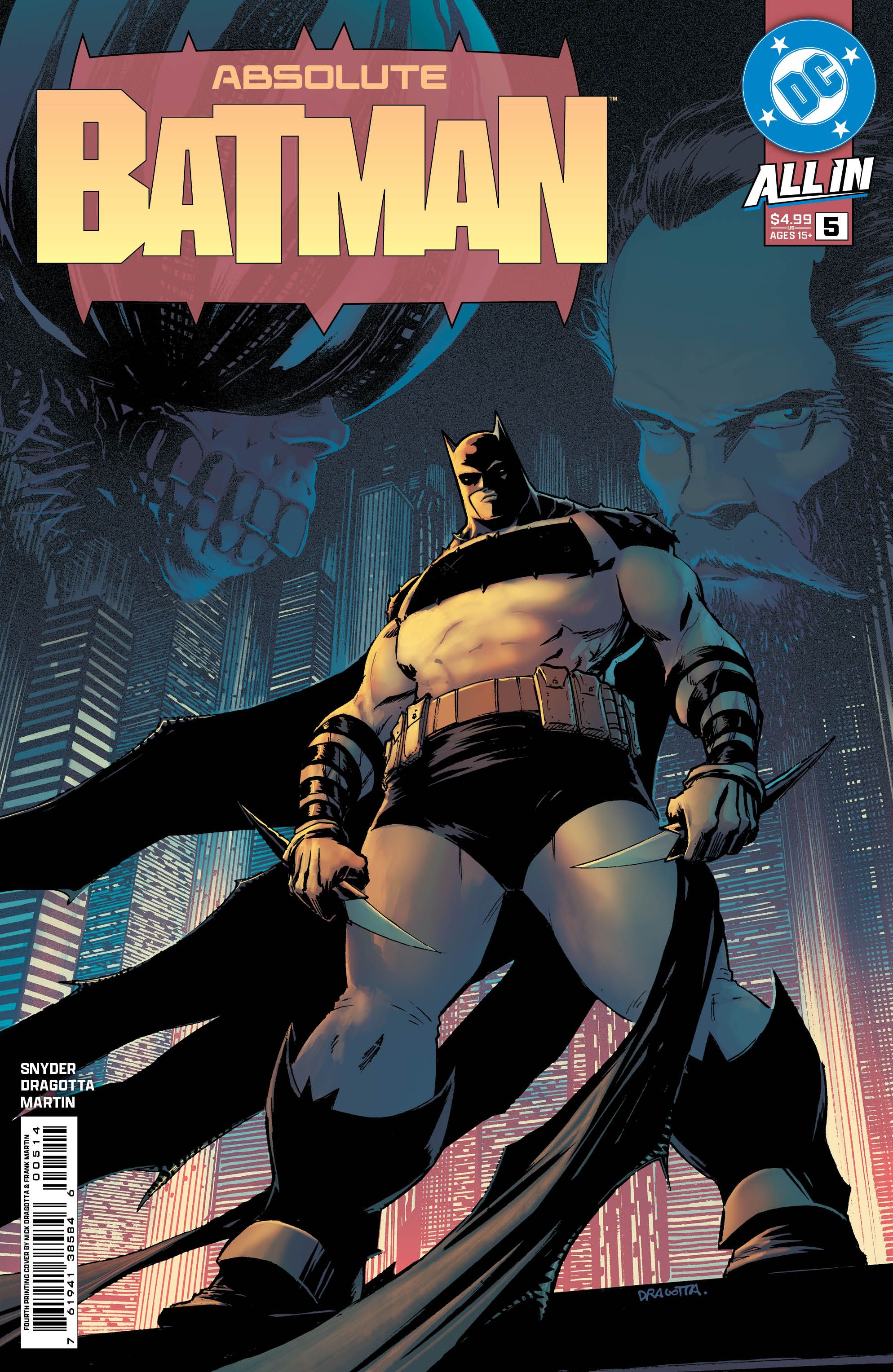 Absolute Batman #5 (Fourth Printing) Comic