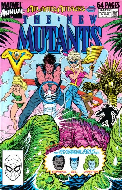 New Mutants Annual #5 Comic