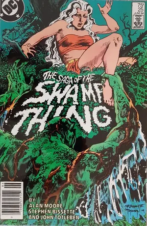 スワンプシング #25 コンスタンティン初登場 DCアメコミ The Saga of Swamp Thing #25 Value - GoCollect