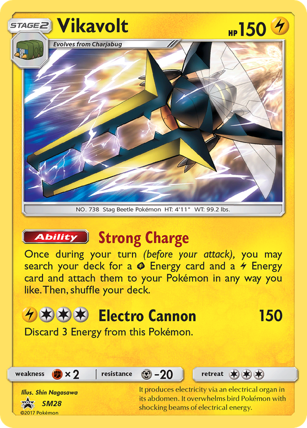 Vikavolt (SM28) - SM Black Star Promos