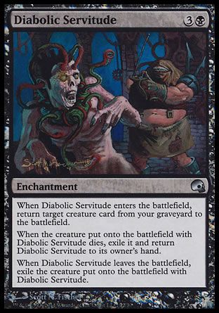 Diabolic Servitude (Premium Deck Series: Graveborn) Trading Card