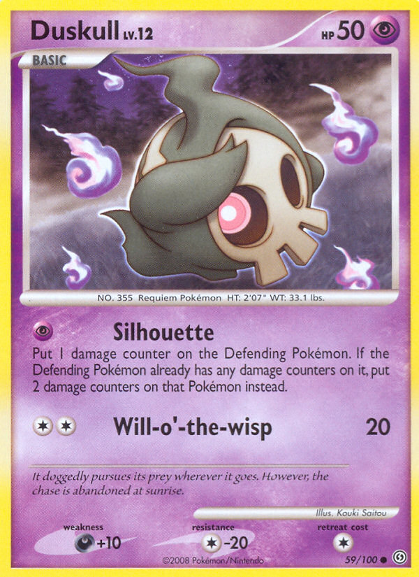 Duskull (59/100) - Stormfront Pokémon Card