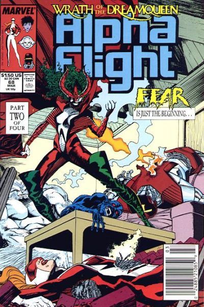 Alpha Flight #68 Comic