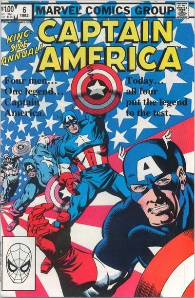 Captain America Annual #6 Comic