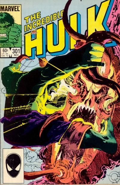Incredible Hulk #301 Comic