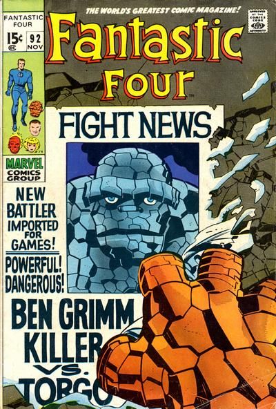 Fantastic Four #92 Comic