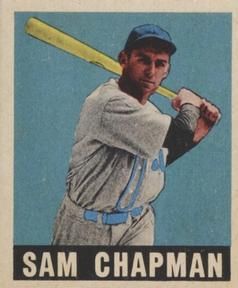 Sam Chapman 1948 Leaf #26 Sports Card