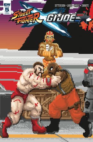 Street Fighter x G.I. Joe #5 (10 Copy Cover)