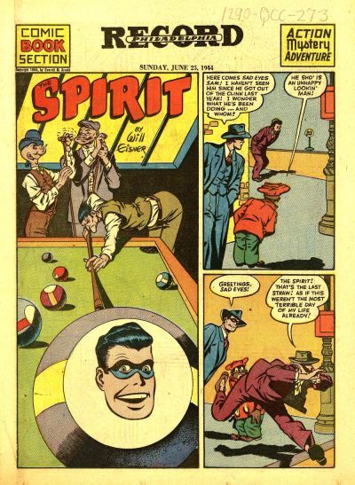 Spirit Section #6/25/1944 Comic
