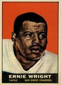 Ernie Wright 1961 Topps #171 Sports Card