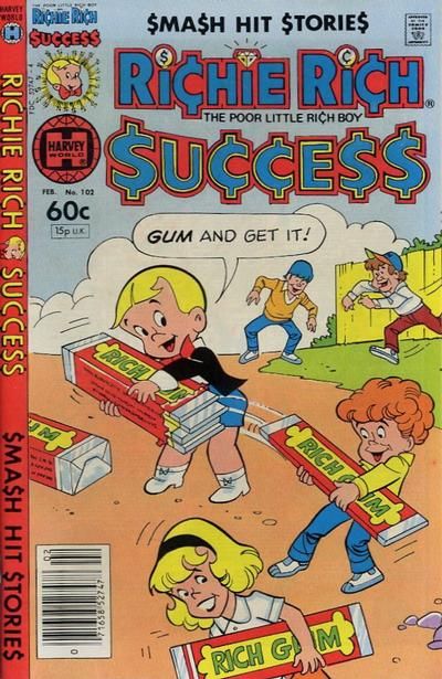 Richie Rich Success Stories #102 Comic