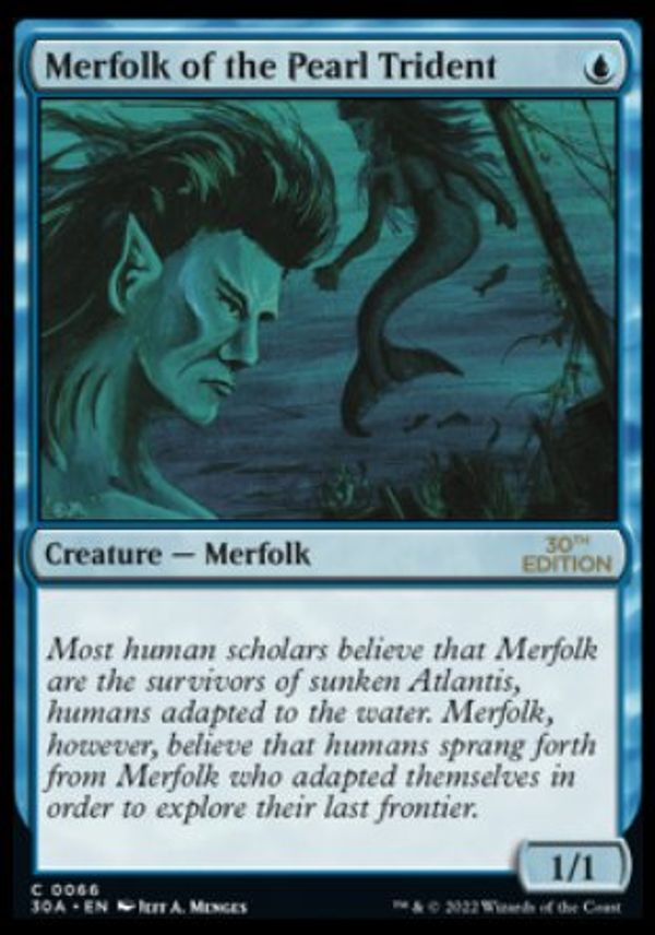 Merfolk of the Pearl Trident (Magic 30th Anniversary Edition)