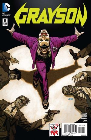 Grayson #9 (The Joker Variant Cover)