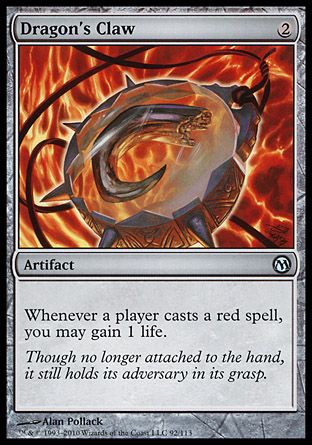 Dragon's Claw (Duels of the Planeswalkers) Trading Card