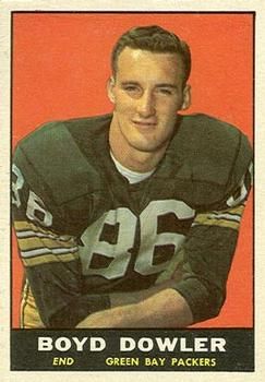 Boyd Dowler 1961 Topps #43 Sports Card