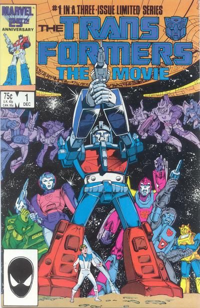 Transformers: The Movie #1 Comic