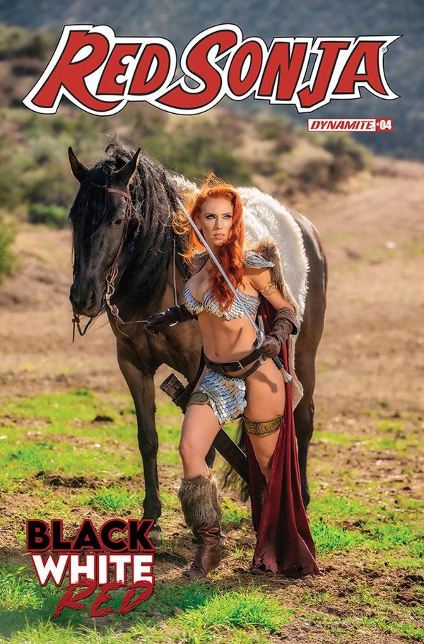 Red Sonja: Black, White, Red #4 (Cover D Cosplay)