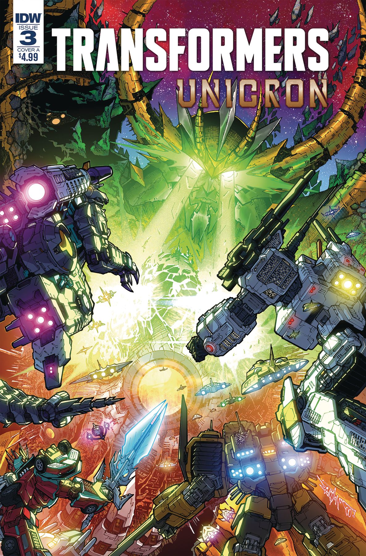 Transformers Unicron #3 Comic