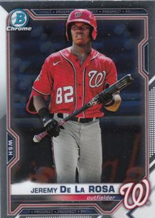 Jeremy De La Rosa 2021 Bowman Chrome - Prospects Baseball #BCP-248