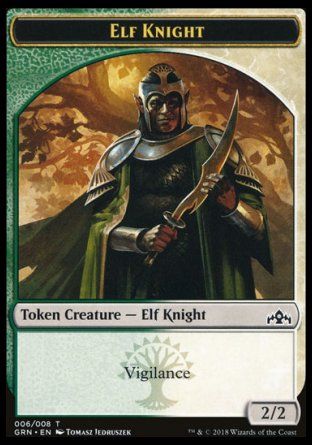 Elf Knight (Guilds of Ravnica) Trading Card