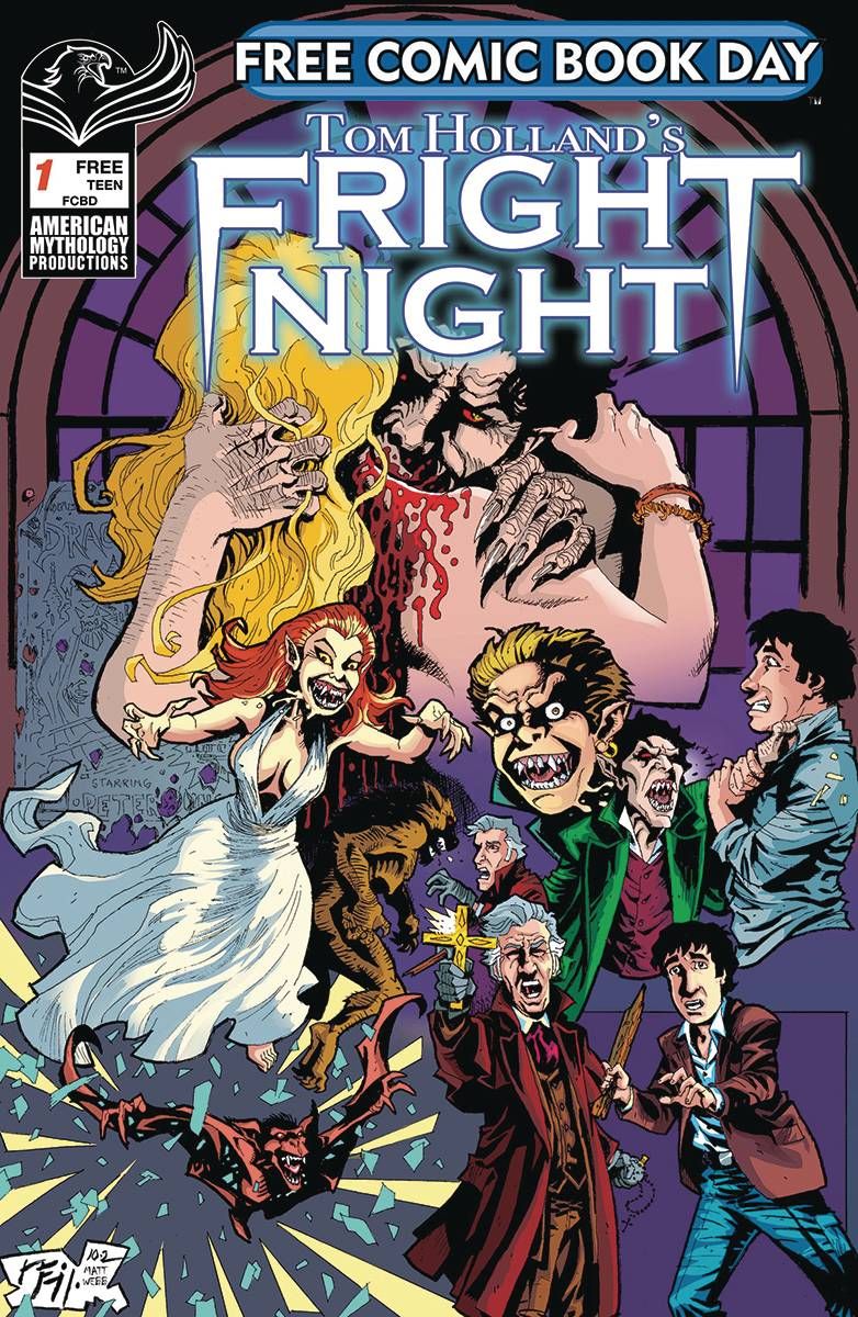 Free Comic Book Day 2023: Tom Holland's Fright Night Comic