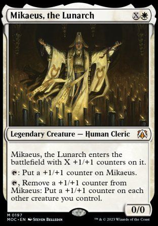 Mikaeus, the Lunarch (March of the Machine Commander Decks) Trading Card