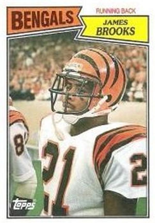 James Brooks 1987 Topps #186