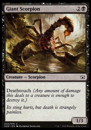 Giant Scorpion (Nissa vs. Ob Nixilis) Trading Card