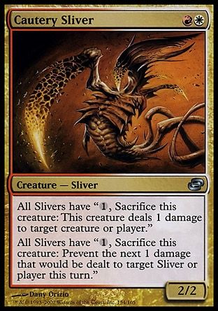 Cautery Sliver (Planar Chaos) Trading Card