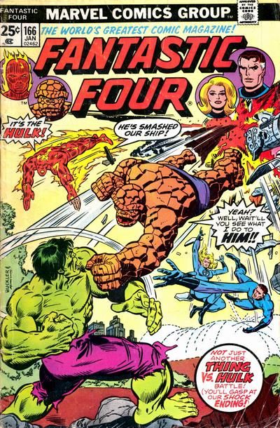 Fantastic Four #166 Comic