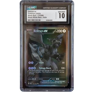 Zekrom ex (172/86) - Black Bolt