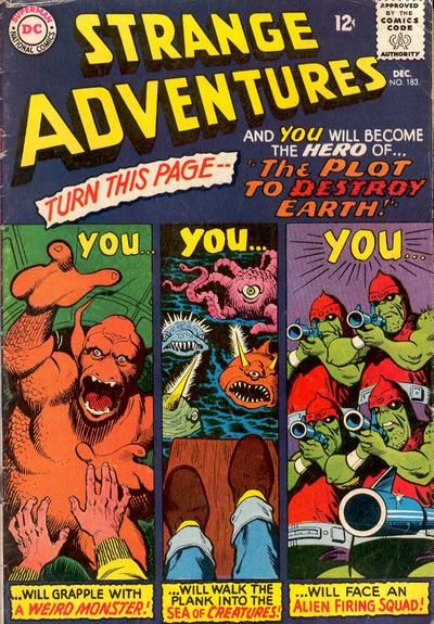 Strange Adventures #183 Comic