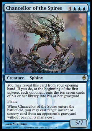 Chancellor of the Spires (New Phyrexia) Trading Card