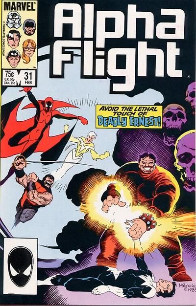 Alpha Flight #31 Comic