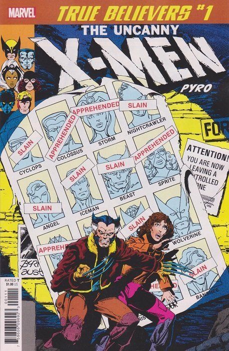 True Believers: X-Men - Pyro Comic