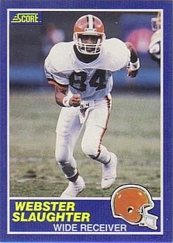 Webster Slaughter 1989 Score #41 Sports Card