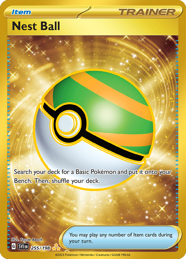 Nest Ball (255/198) - Scarlet & Violet Pokémon Card