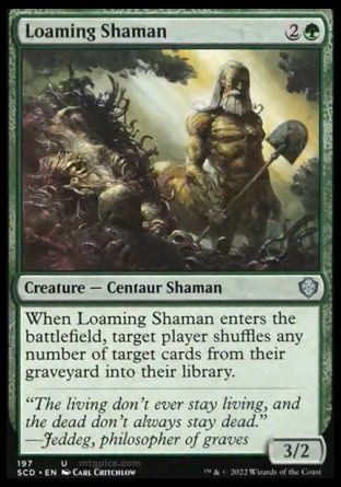 Loaming Shaman (Starter Commander Decks) Trading Card